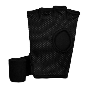 Gants de boxe Muay Thai sans doigts de haute qualité, gel intérieur, cuir PU antidérapant, fermeture à enfiler, protège-tête et protège-bouche pour sports de boxe - Product Image 6