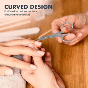 กรรไกรตัดหนังเล็บส่วนบุคคล คมพิเศษ ทำจากสแตนเลส พร้อมซองหนัง - Product Image 2