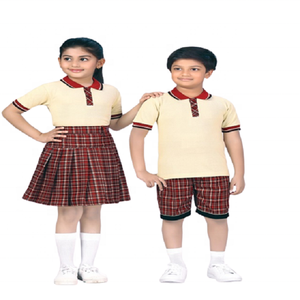 International Customized Design Sports Uniform Manufacturer Boys and Girls T Shirt With Shorts and <b>Skirt</b> Set - Product Image 5