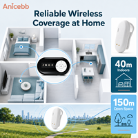Alarme d'énurésie longue portée 40m intérieur 150m extérieur 433.92MHz FSK pour distribution multi-chambres et soins familiaux – Acheteurs actuels