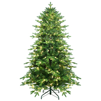Vente en gros OEM ODM, décorations de Noël haut de gamme pour l'intérieur et l'extérieur, décorations d'événements festifs, sapin de Noël artificiel en sapin de Balsam pour la décoration de la maison