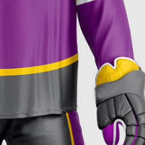 Ensemble de pantalons et maillots de hockey sur glace faits à la main avec logo personnalisé Nouveau design de vêtements d'équipe pour adultes avec service OEM disponible - Product Image 6