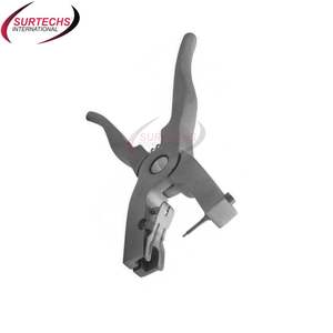 Pince verte pour étiquettes d'oreille en alliage d'aluminium pour porcs bovins moutons outil d'équipement vétérinaire pince à tatouer vétérinaire - Product Image 2