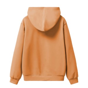 Sweat-shirt surdimensionné en molleton 100% coton pour adultes et enfants, avec logo personnalisé embossé. - Product Image 4