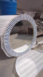 Meilleur design Miroir mural moderne incrustation légère d'os faite à la main écologique disponible dans toutes les tailles et tous les styles - Product Image 5