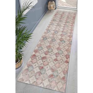 Tapis à motifs géométriques, tapis imprimé, style côtier, kilim, anatolien, turc, pour bureau, salon, cadeau, tapis doux non tissé - Product Image 5