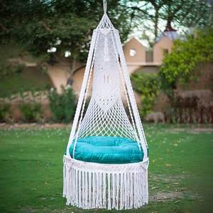2025 Top vente macramé hamac balançoire spacieuse personnalisable et luxueux de l'inde - Product Image 1