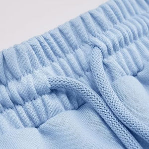 Vente en gros Pantalon de survêtement mignon à jambes larges Baggy Cordon Taille haute Joggers Lounge Pantalon de survêtement avec poches 2025 Automne - Product Image 3