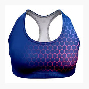Sujetador deportivo de alta sujeción para mujer, top corto cómodo de alta calidad para entrenamiento, ropa deportiva al por mayor - Product Image 1