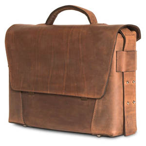 Sacs pour ordinateur portable à la mode pour hommes avec logo personnalisé Sac en cuir véritable étanche de meilleure qualité - Product Image 6
