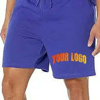 Pantalones cortos deportivos para hombre con cordón personalizado, pantalones cortos de algodón polar de alta calidad al por mayor para hombre - Product Image 6