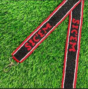 Correa bordada con cuentas a mano para móvil y bolso de mano, accesorio de moda para mujer - Product Image 2