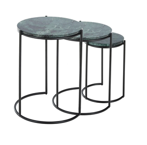 โต๊ะกาแฟหรูหรา Omar Creations NCI-TABLE 11 2022 หน้าโต๊ะกระจก โครงเหล็ก ดีไซน์ยุโรปสมัยใหม่ เป็นมิตรกับสิ่งแวดล้อม สีน้ำตาล - Product Image 3