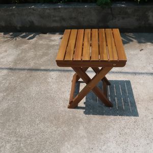 Mesa de centro redonda de madera maciza moderna con opciones personalizables para la organización del baño y la sala de estar - Product Image 2