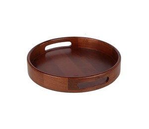Dernière conception Vaisselle de qualité supérieure Plateaux de service en bois pour le dîner au meilleur prix pour la décoration de table de votre bureau, maison et hôtel. - Product Image 5