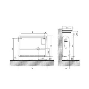 Estufa de Convección a Gas Metano Fondital Gazelle Evo 7000, 5.88 kW, Calentador de Gas con Radiador - Product Image 3