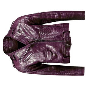 Nouvelle Collection Automne Hiver Style Européen Américain Hommes Col Debout Casual Moto Veste En Cuir - Product Image 6
