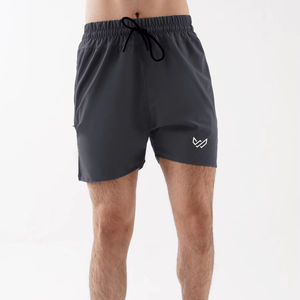 2025 athlétique séchage rapide respirant en plein air entraînement maillots de bain été hommes tricot décontracté couleur unie Shorts de gymnastique - Product Image 1