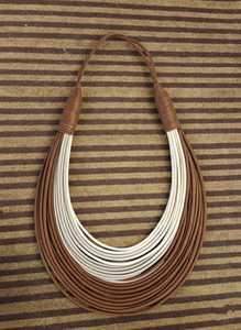 Elegante Collar Grueso de Varias Capas, Collar de Cordón Encerado, el Mejor Regalo para Fiestas, Gargantilla con Bordado de Diseñador para Mujeres - Product Image 4