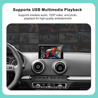 Kabelloses CarPlay Android Auto Nachrüstkit Interface für Audi MMI 2G 3G MIB MIB2 Lenkradsteuerung AirPlay