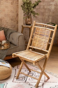 ขายส่งสินค้าใหม่เฟอร์นิเจอร์เก้าอี้รับประทานอาหารไม้ไผ่กลางแจ้งใช้ไม้เก้าอี้พับไม้ไผ่สําหรับร้านอาหารบ้านงานแต่งงานจากเวียดนาม - Product Image 2