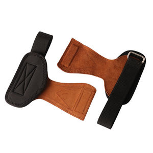 Protège-poignets en cuir de vachette personnalisé, couleur personnalisée, pour la gymnastique, la musculation, la protection des mains - Product Image 4