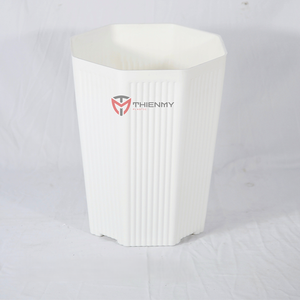 Pot rayé hexagonal - Product Image 1