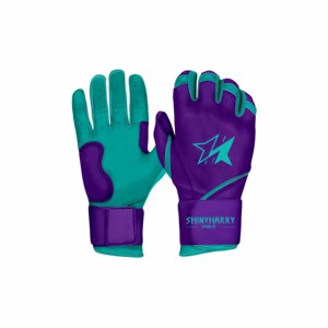 Vente en gros SHINY HARRY SPORTS Gants de frappeur de baseball professionnels Logo personnalisé Ambidextre court long brassard Durable respirant - Product Image 5
