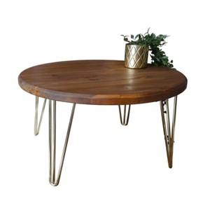 Decoración de muebles de Hotel, sofá, mesa auxiliar, Mesa Central decorativa hecha a mano, mesa de madera sostenible - Product Image 1
