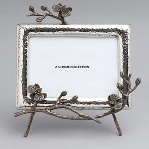 Cadre photo floral de dernière génération, décoration d'intérieur, cadre photo en acier inoxydable de qualité supérieure, cadre photo en laiton fantaisie - Product Image 1