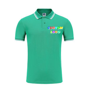 2023 nouvelle mode imprimé Polo hommes à manches courtes col Polo Polyester polos - Product Image 4