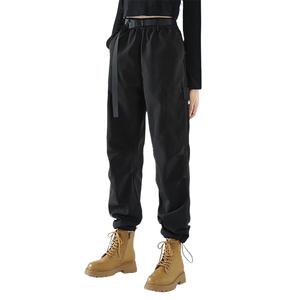 Pantalones de senderismo para mujer sin pasos, ligeros, de secado rápido, transpirables, para exteriores, listos para viajar, elásticos, con diseño de múltiples bolsillos - Product Image 4