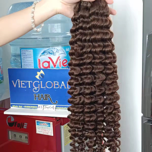 Cabello camboyano más vendido, ondulado profundo suelto, ondulado Natural, rizado profundo, variedad de colores y tamaños, grandes cantidades producidas - Product Image 6