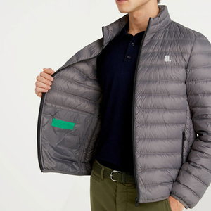 Nouvelle veste matelassée pour homme à manches longues lavable à la mode Fournisseur direct d'usine Veste matelassée légère pour homme pour homme - Product Image 3