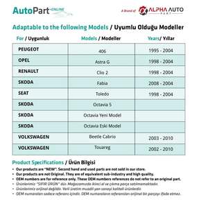 รีลแจ็คหน้าต่างสำหรับ Astra G - Product Image 2