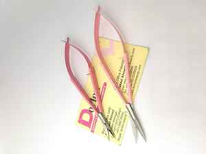 Tijeras de resorte para cejas con revestimiento de Color, acero sostenible, alta calidad, logotipo personalizado, manicura/Tijeras de resorte para cejas - Product Image 5