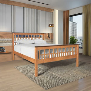 โครงเตียงโรงแรม ชุดเฟอร์นิเจอร์ห้องพักโรงแรม ผลิตตามสั่ง สำหรับโครงการห้องนอนรีสอร์ทและอินน์ระดับ 3 4 5 ดาว เฟอร์นิเจอร์อินโดนีเซียสำหรับขาย - Product Image 3