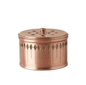 Portavelas de Vidrio y Metal Ecológico Hecho a Mano con Tapa de Metal, para Decoración del Hogar, Bodas y Pascua - Product Image 5