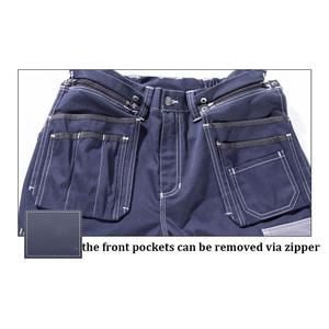 Pantalon de travail cargo multipoches avec genoux renforcés - Product Image 3