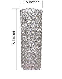 Crystal <b>Tea</b> Light <b>Candle</b> <b>Holders</b> with Decorative Beaded Finished Perfect for Festive Christmas Decorations and Holiday Ambience - Product Image 3