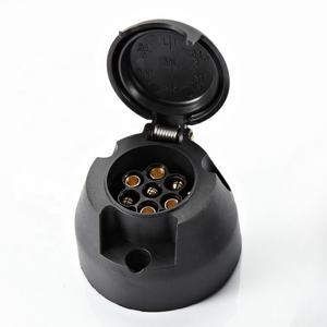 FYX <span class=keywords><strong>7</strong></span> broches robuste étanche <span class=keywords><strong>remorque</strong></span> <span class=keywords><strong>prise</strong></span> 12V EU Standard connecteur électrique pour caravane camion remorquage accessoires - Product Image 1