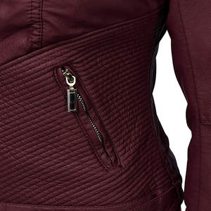 Wholesale Autumn Winter <b>Plus</b> Fashion Men's <b>Leather</b> <b>Jackets</b> Solid Color Zipper <b>Faux</b> <b>Leather</b> Casual PU <b>Jacket</b> for Men - Product Image 4