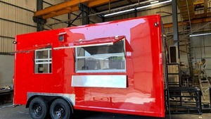 Remorque alimentaire commerciale pour les ventes de hot-dogs utilisée comme camion-restaurant mobile pour les restaurants Limonade Bar Snack - Product Image 6