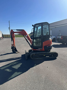 Mini-excavatrice Kubota U27-4 de 2,7 tonnes, à braquage zéro, diesel, compacte, sur chenilles, avec hydraulique auxiliaire, neuve - Product Image 5