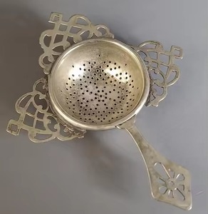 Style Pure Brass <b>Tea</b> Filter Strainer Top Sale Food Grade Reusable Push Strainer <b>Tea</b> Infuser - Product Image 1