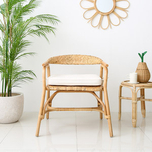 Modern Style <b>Rattan</b> Indoor Furniture Natural Handmade <b>Chair</b> Home Decorative <b>Chairs</b> Ready for Export - Product Image 5