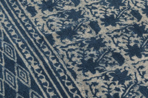 Luxe Jaipuri 100% coton tapis tapis tissé à la main oriental brodé salon décorations haute qualité vente acheter en ligne - Product Image 3