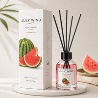 Diffuseur de parfum floral fruité à bâtonnets, diffuseur d'arôme liquide, désodorisant d'ambiance de niche pour toilettes et espaces intérieurs, longue durée