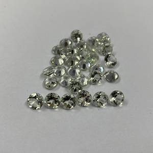 100% améthyste verte naturelle 5mm à facettes coupe ronde AAA qualité améthyste pierre précieuse semi-précieuse en vrac au prix d'usine en gros - Product Image 2