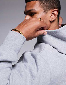 เสื้อฮู้ดผ้าฝ้าย100% สำหรับผู้ชาย, เสื้อฮู้ดผ้าฝ้ายแบบสวมหัวสำหรับทุกเพศเสื้อกันหนาวมีฮู้ดแบบหนาออกแบบโลโก้ได้ตามต้องการ - Product Image 3